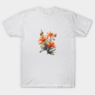 Orange Flowers T-Shirt